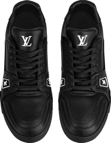 louis vuitton trainer full black|Louis Vuitton trainers women's.